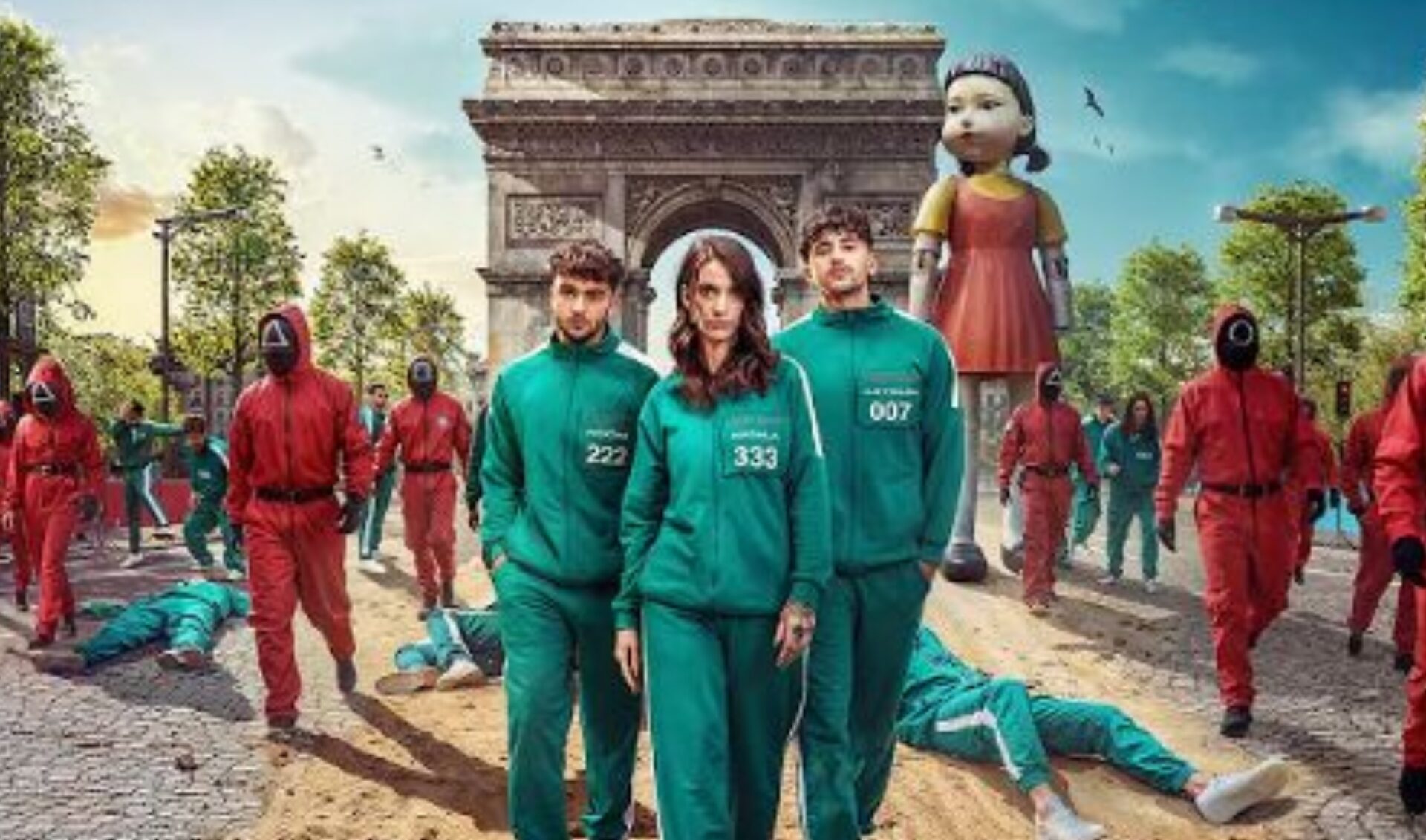 Have you heard? ‘Squid Game’ hits the Champs Elysees, Hawk Tuah has a crypto problem, and NPC Miles Morales gets real