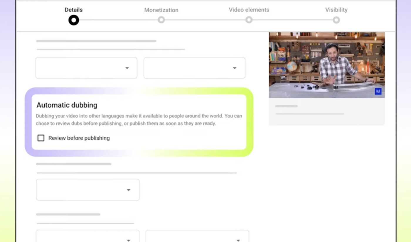 YouTube says hello, hola, and नमस्ते by expanding auto-dubbing to educational creators