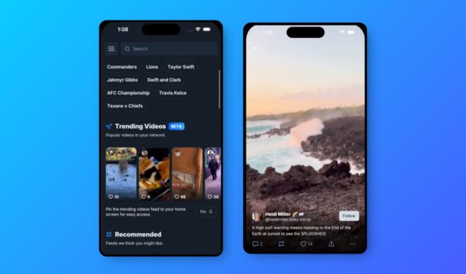 Rival apps X, Bluesky are both launching their own takes on TikTok