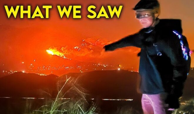 As wildfires strike Los Angeles, YouTube vlogs offer personal perspectives