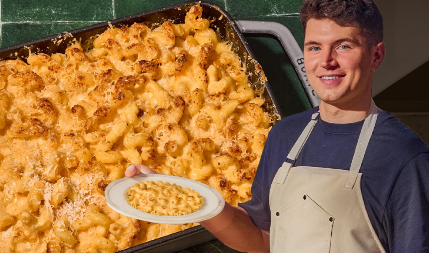 Nick DiGiovanni is trying a new recipe for YouTube content
