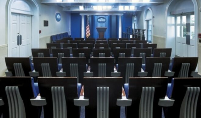 Trump administration to creators: “You will be allowed to apply for press credentials to this White House.”