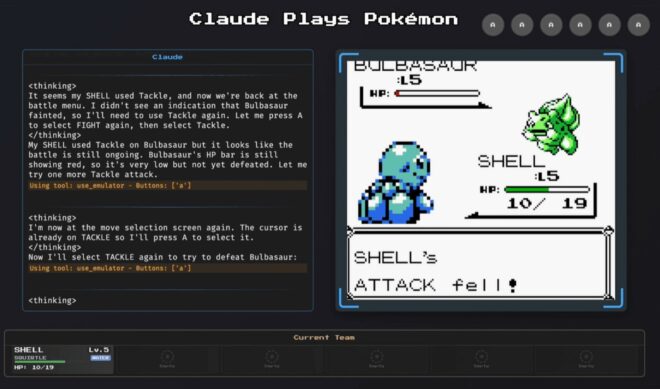 Anthropic is training its AI by having it play Pokemon on Twitch