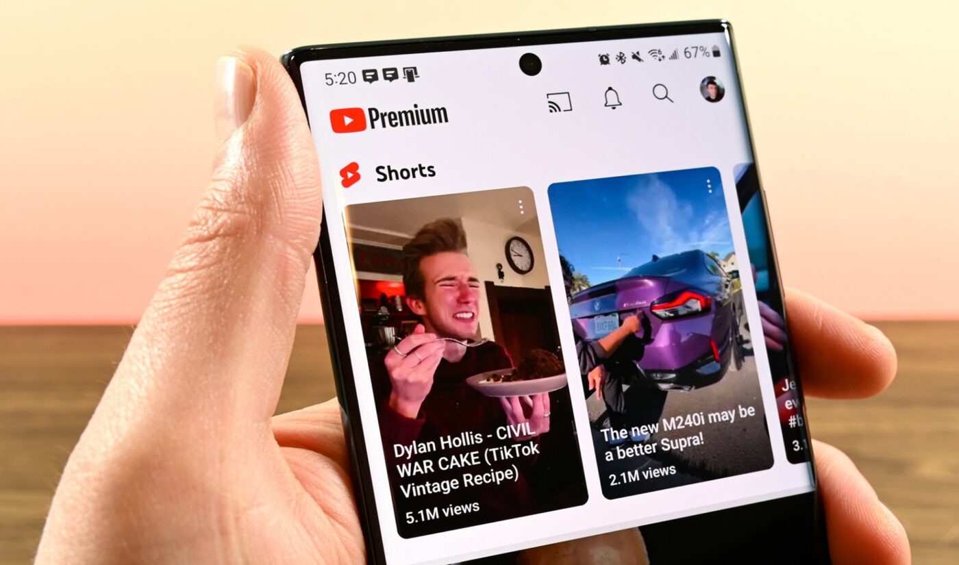 YouTube is making Shorts views go up