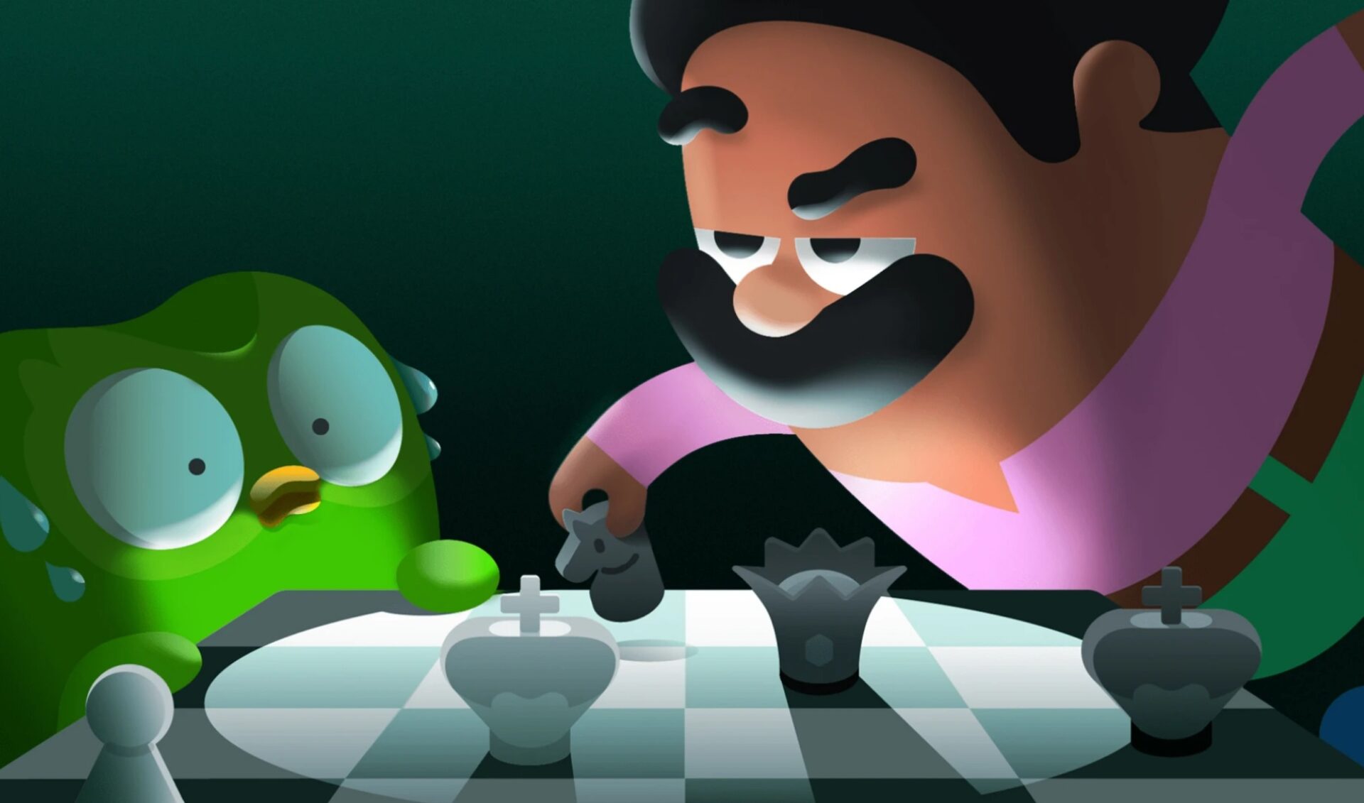 Owl to e4: Duolingo is teaching chess