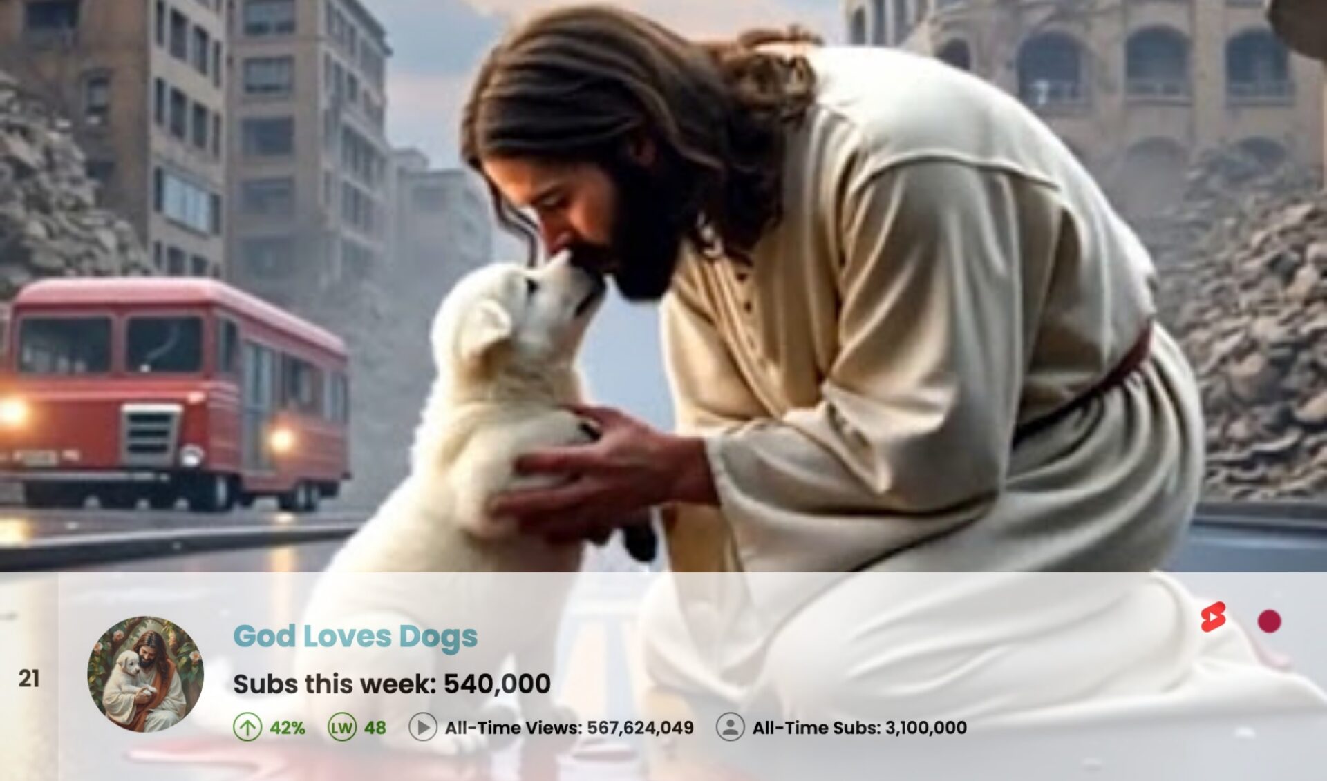 Top 50 Most Subscribed YouTube Channels • Week Of 05/11/2025