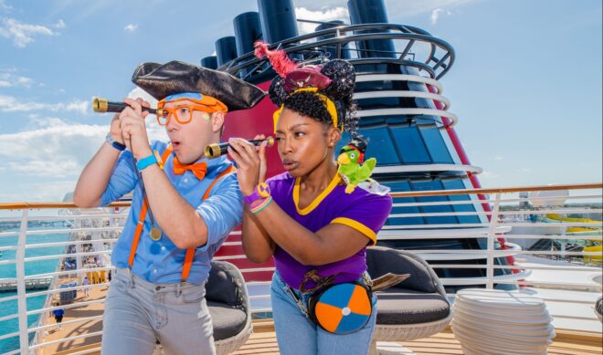 Disney’s plan for pre-summer advertising? Get Blippi on board (literally).