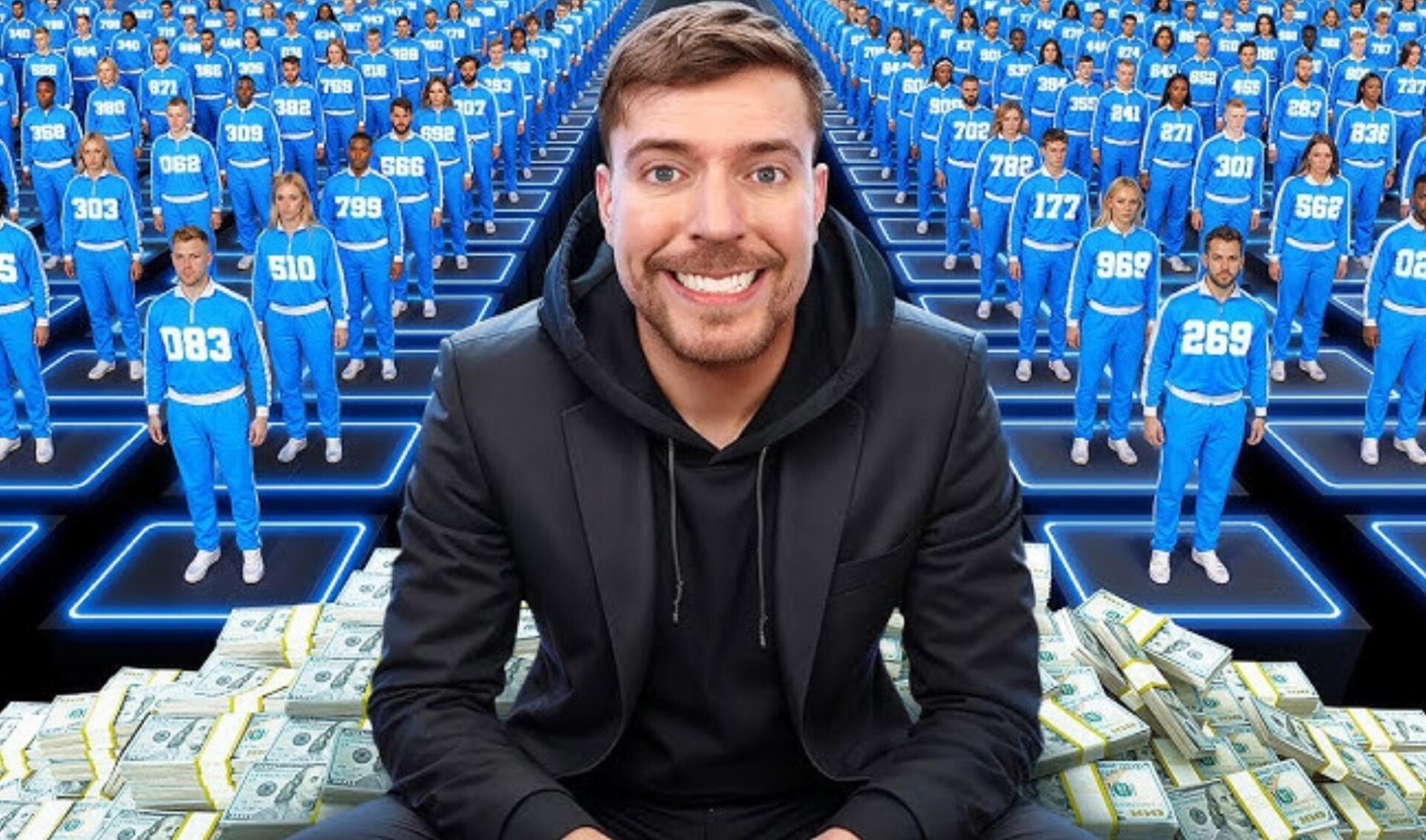 MrBeast is filming ‘Beast Games’ season two at a massive temporary soundstage in Las Vegas