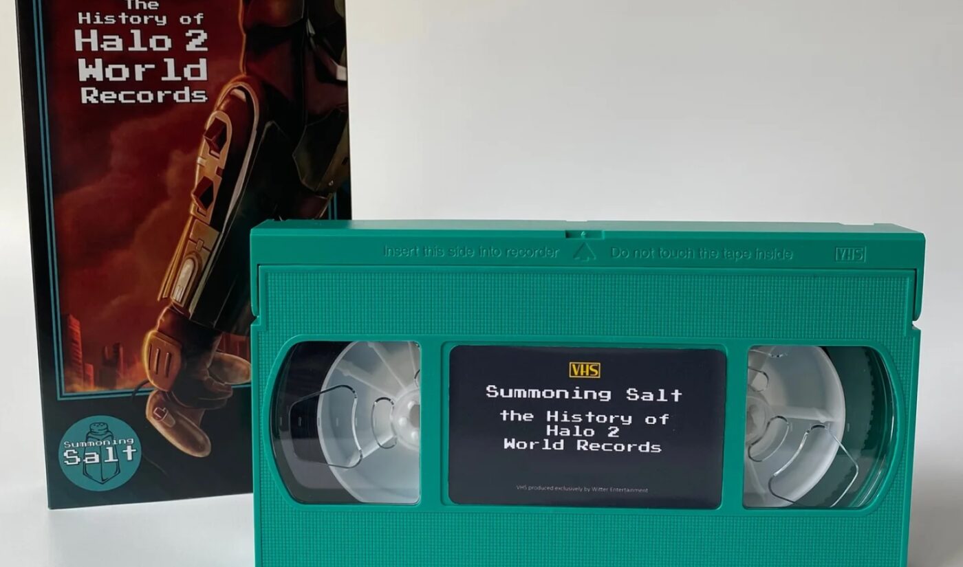 Speedrunner Summoning Salt goes old-school with a VHS collection of his top YouTube videos