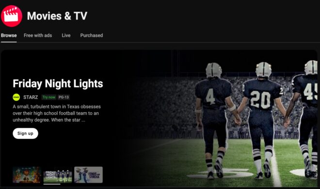 Two-thirds of U.S. consumers see YouTube as a “realistic destination” for movies and TV shows