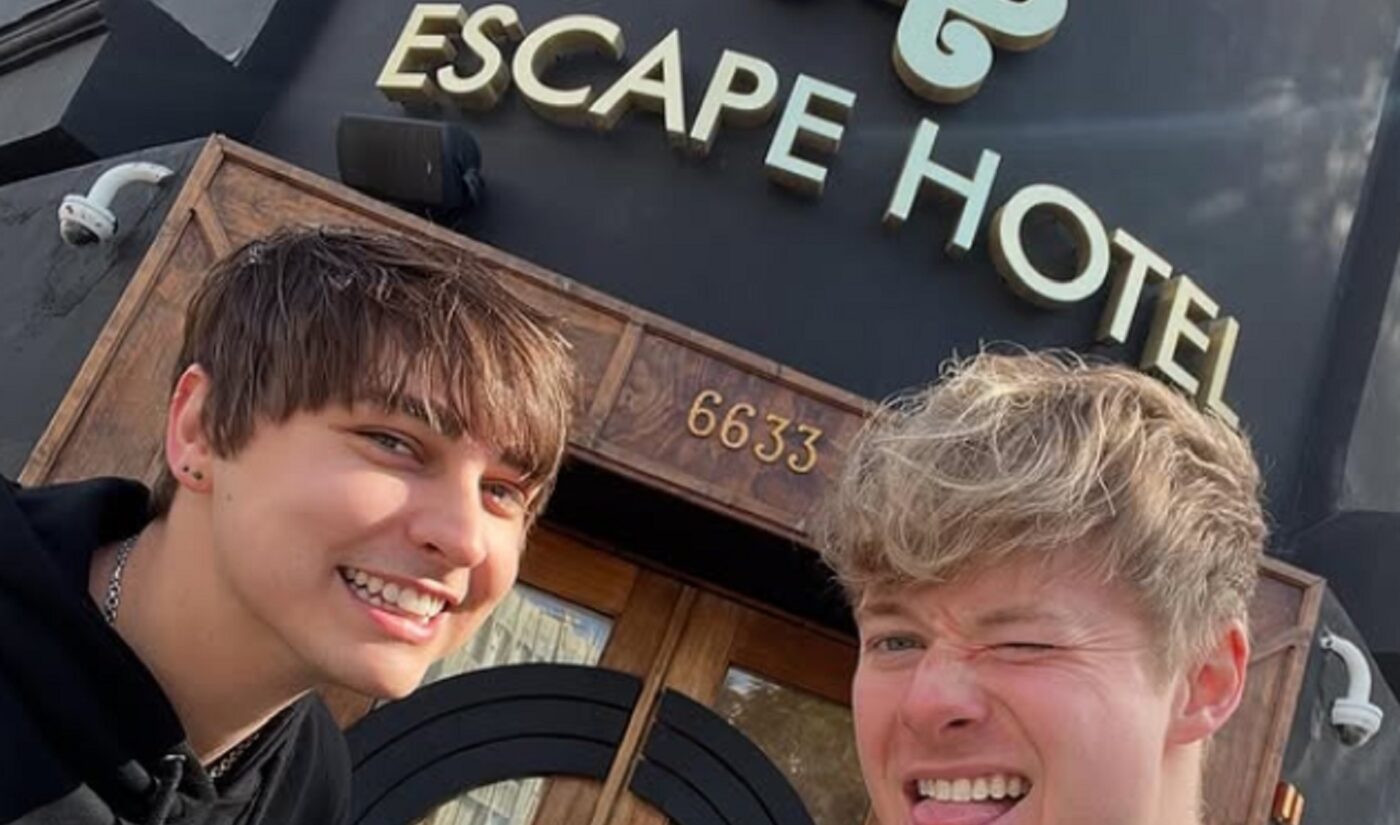 Sam and Colby are “betting big” on fan engagement with new Los Angeles escape room