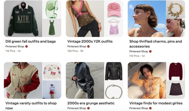 Pinterest opens up a Thrift Shop for Gen Z