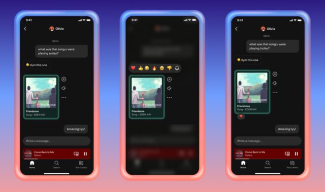 Spotify is sliding into DMs