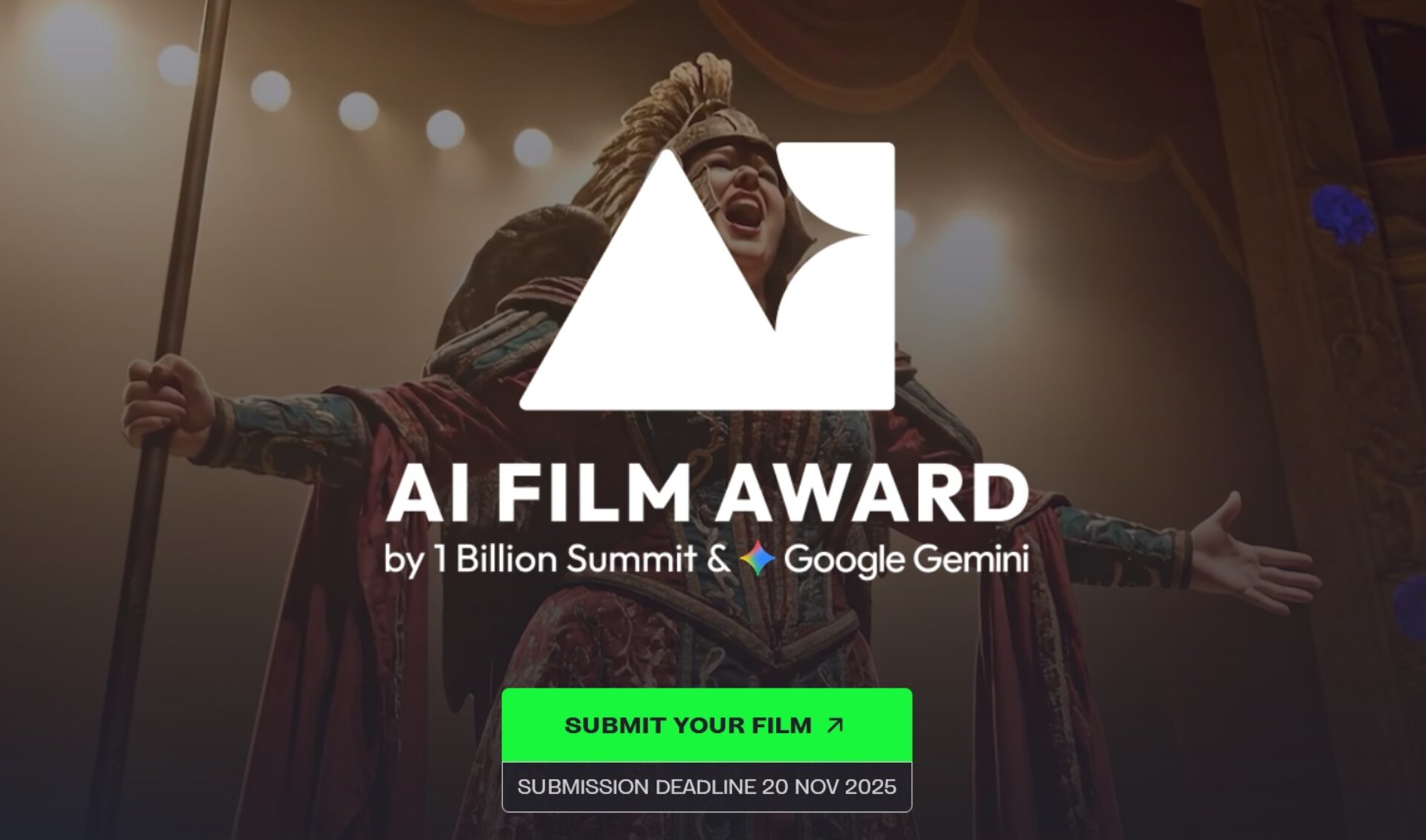 Google and 1 Billion Followers Summit are giving one AI filmmaker $1 million