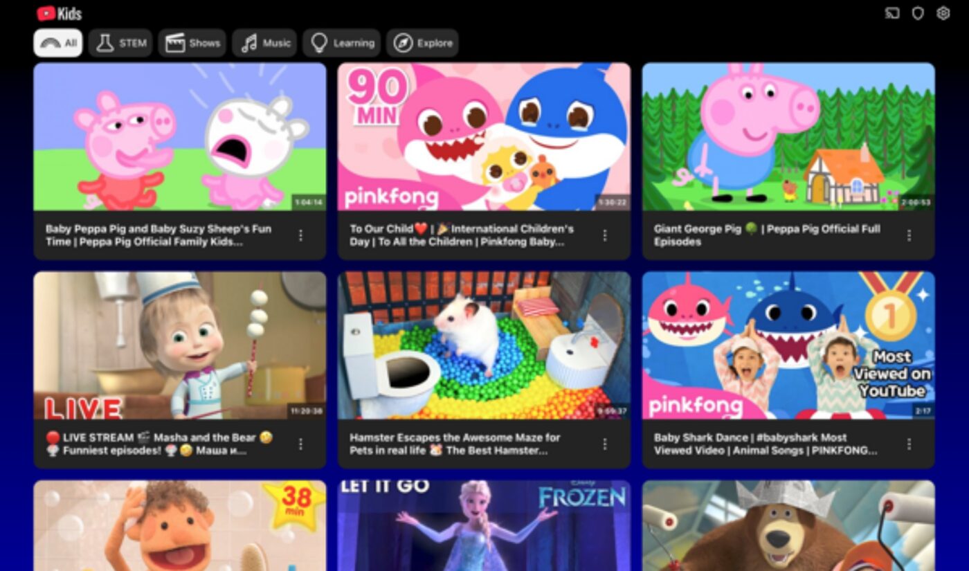 Kids have the best ad recall on YouTube long-form videos