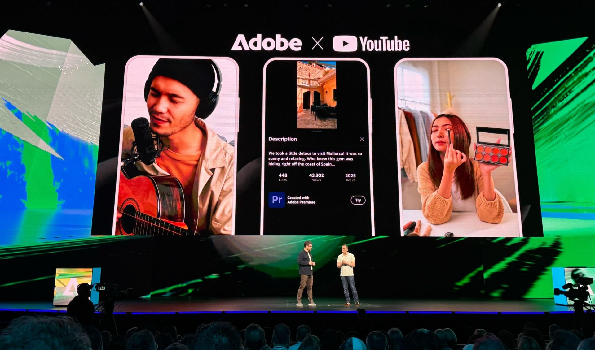 If you want to “create for YouTube Shorts,” fire up the Adobe Premiere mobile app