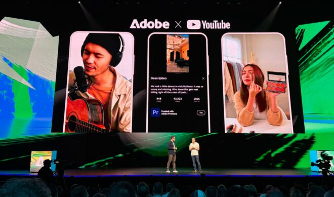 If you want to “create for YouTube Shorts,” fire up the Adobe Premiere mobile app