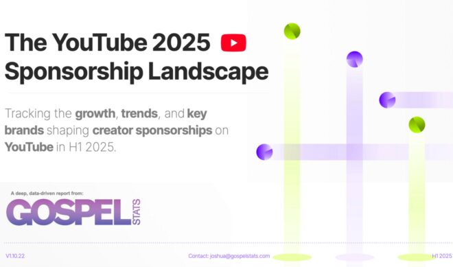Sponsorships are up 54% year-over-year on YouTube. We’re officially launching a tool to track them all.