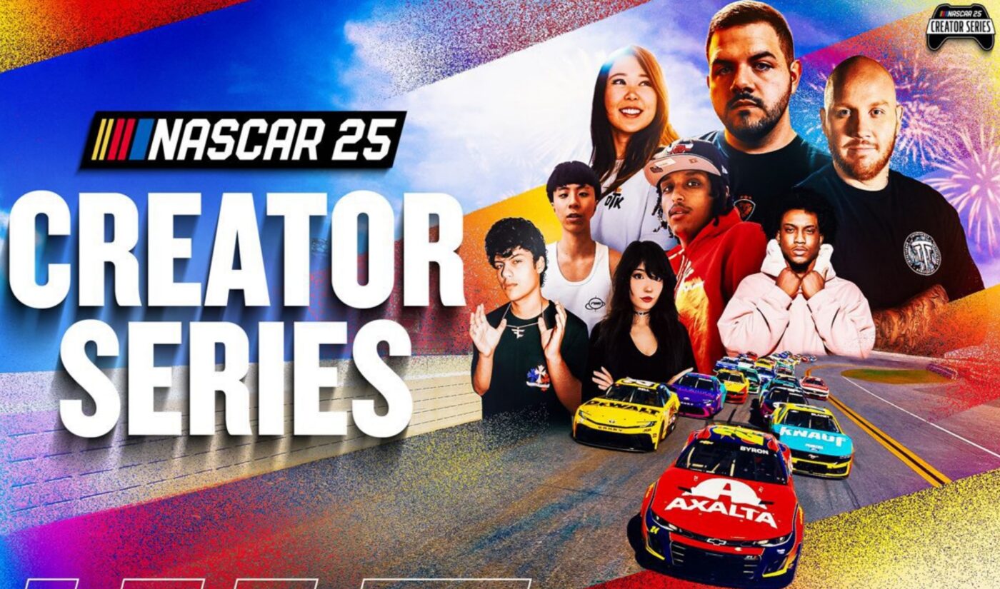 Nascar drivers are racing against streamers on Twitch