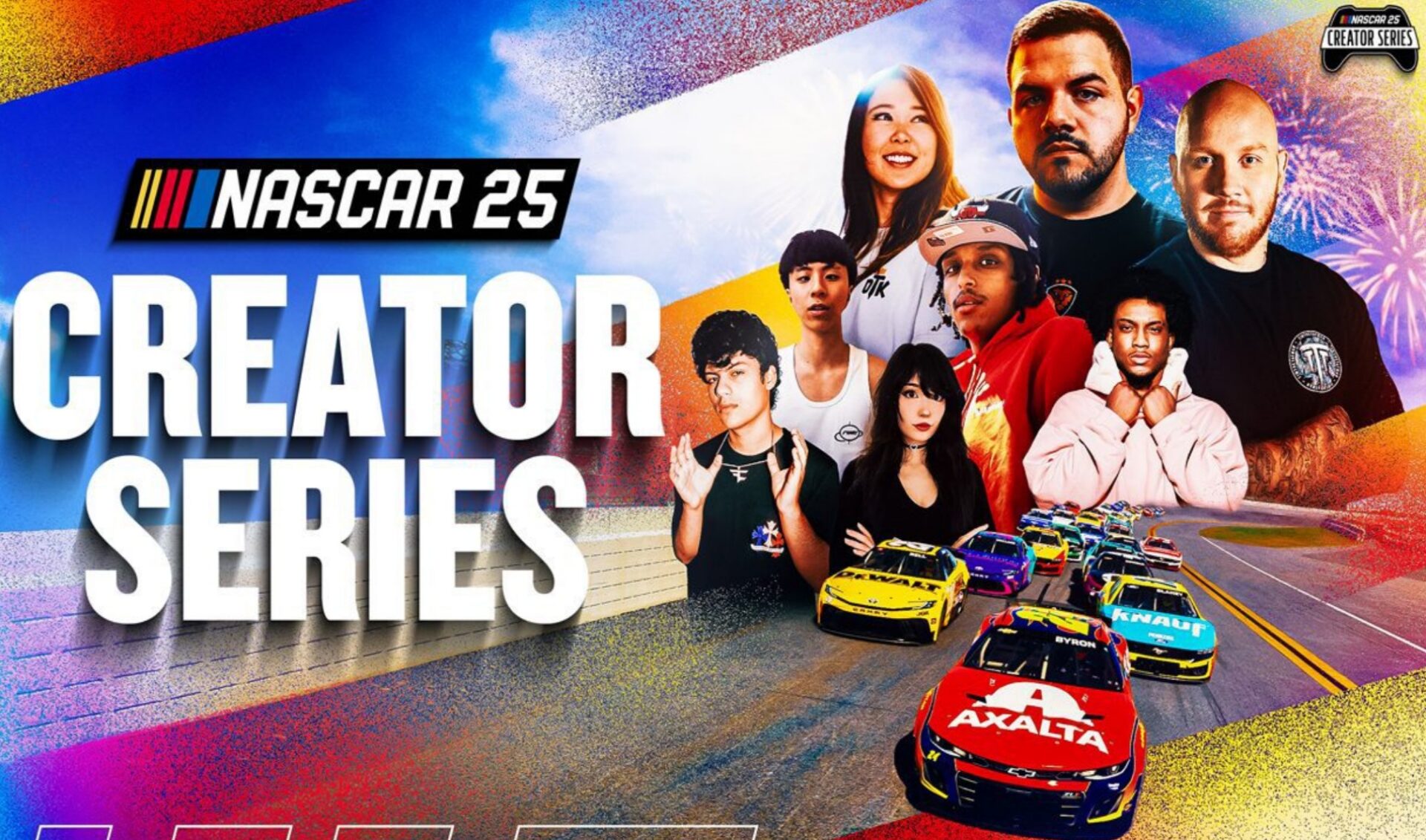 Nascar drivers are racing against streamers on Twitch