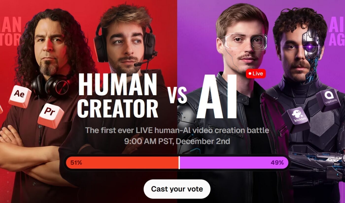 OpusClip is asking: Will AI replace creators?