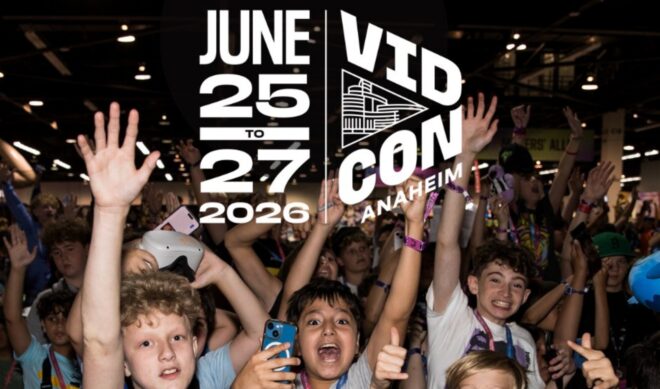 Tickets are on sale for VidCon Anaheim 2026, which will be held from June 25-27