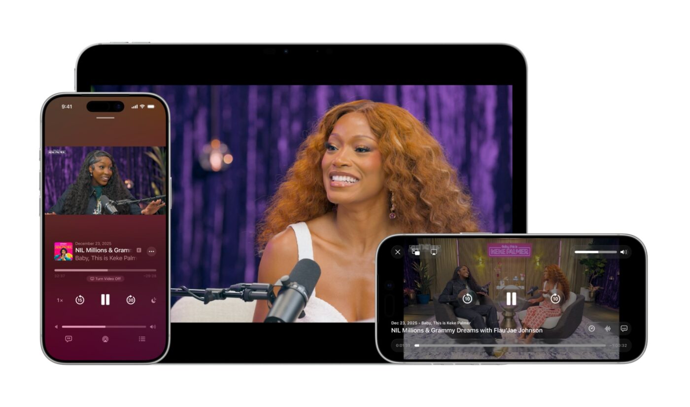 Apple was a video podcast innovator. Now it’s getting with the times.