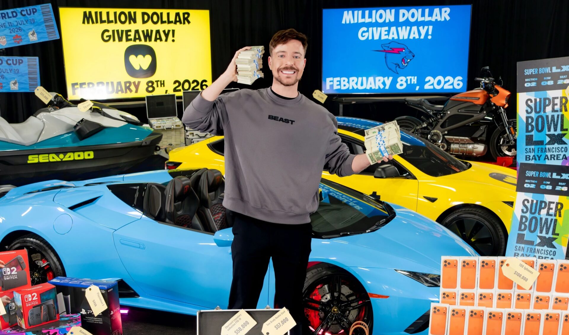 Whatnot’s Super Bowl Sunday plans include a $1 million MrBeast giveaway