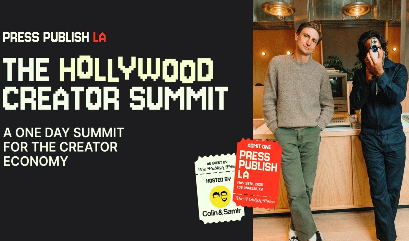 Colin and Samir are giving L.A.-based creators an event where they can meet up and Press Publish