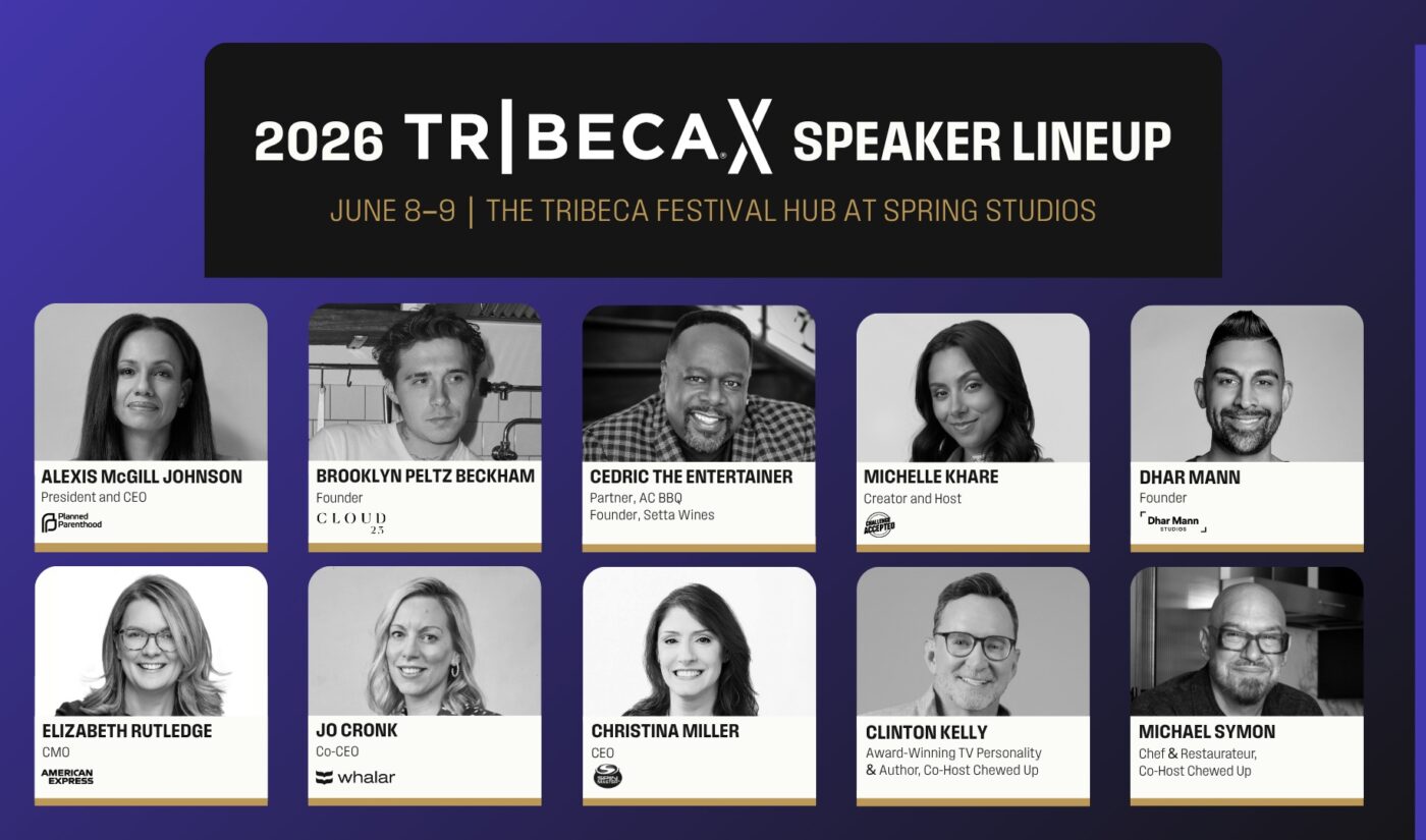 “This year, we’re really putting a focus on the fact that a creator isn’t just a creator anymore”: How Tribeca X’s 2026 programming celebrates the age of digital content