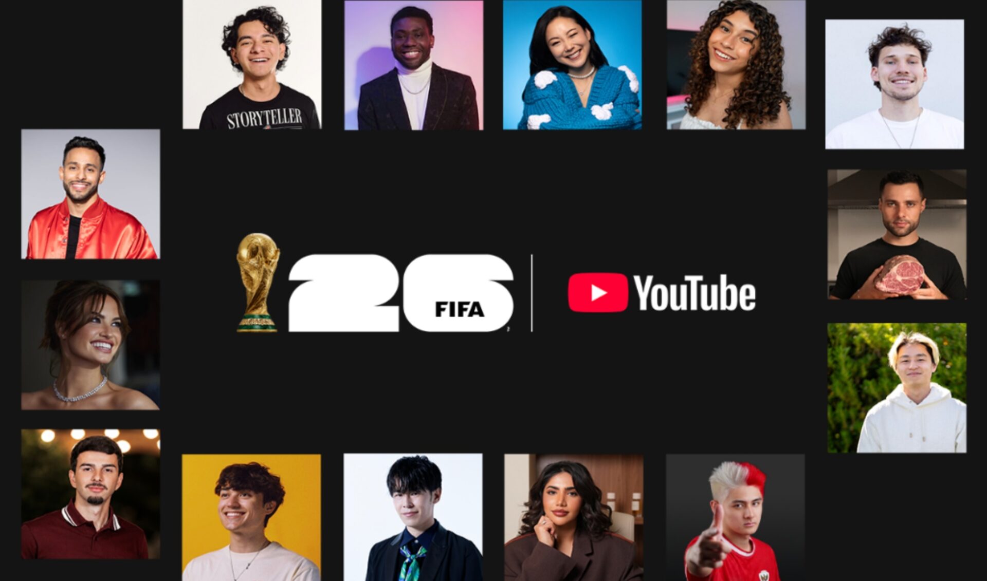 YouTube has revealed its lineup for soccer’s biggest stage. Who will take home the Creator Cup?