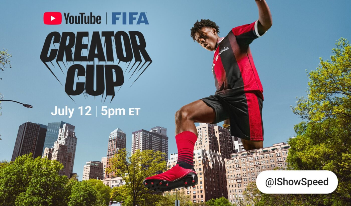 Can creators like iShowSpeed help YouTube win World Cup broadcast rights?