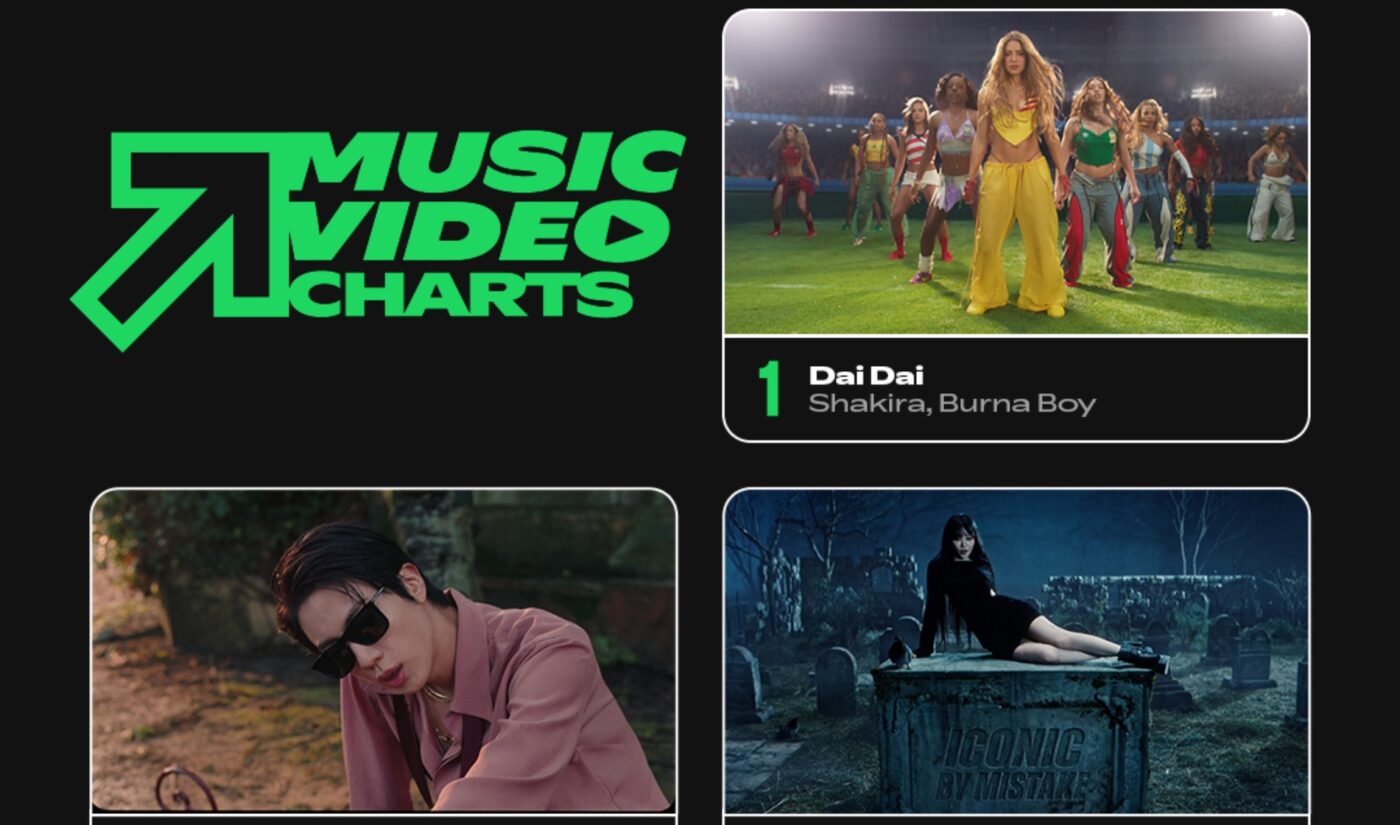 Spotify’s expanded music video ecosystem includes its take on MTV’s ‘TRL’