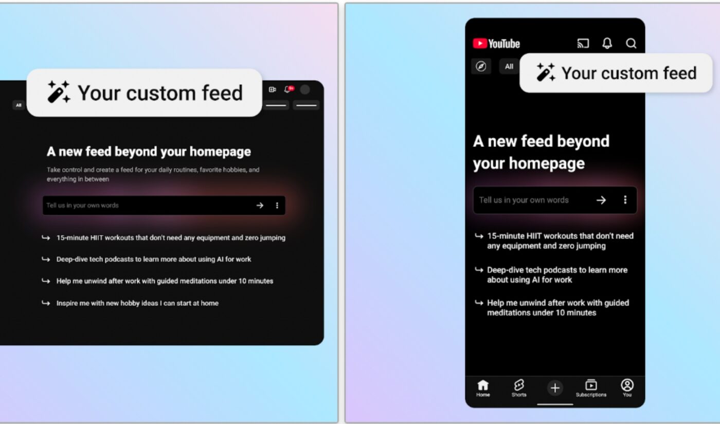As Bluesky adds more videos, YouTube adds more Bluesky-style custom feeds