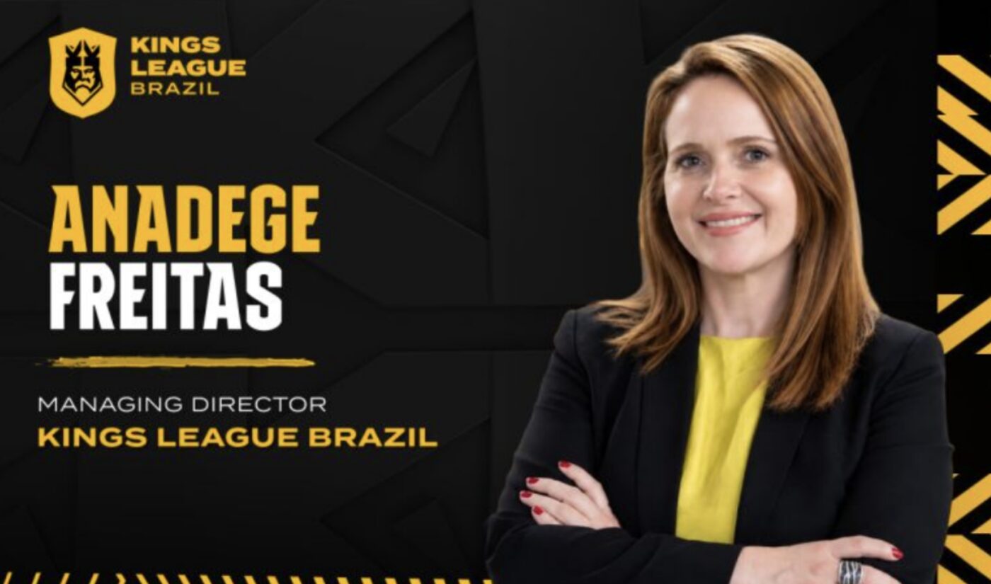 The Kings League wants to be Brazil’s next creator sensation. A Twitch vet will put the ball in play.