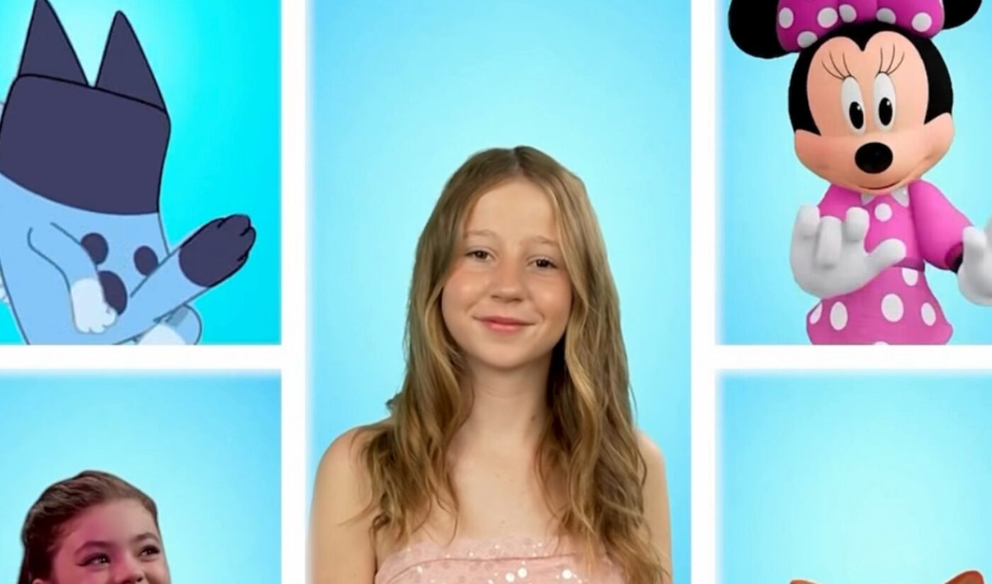 Like Nastya is in the (mouse) house thanks to Disney development deal