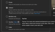YouTube is starting to test a “Top Fans” distribution option limited to the uppermost 1% of viewers
